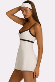 Bo+Tee Soft Active Robe Tennis Coconut avec Short