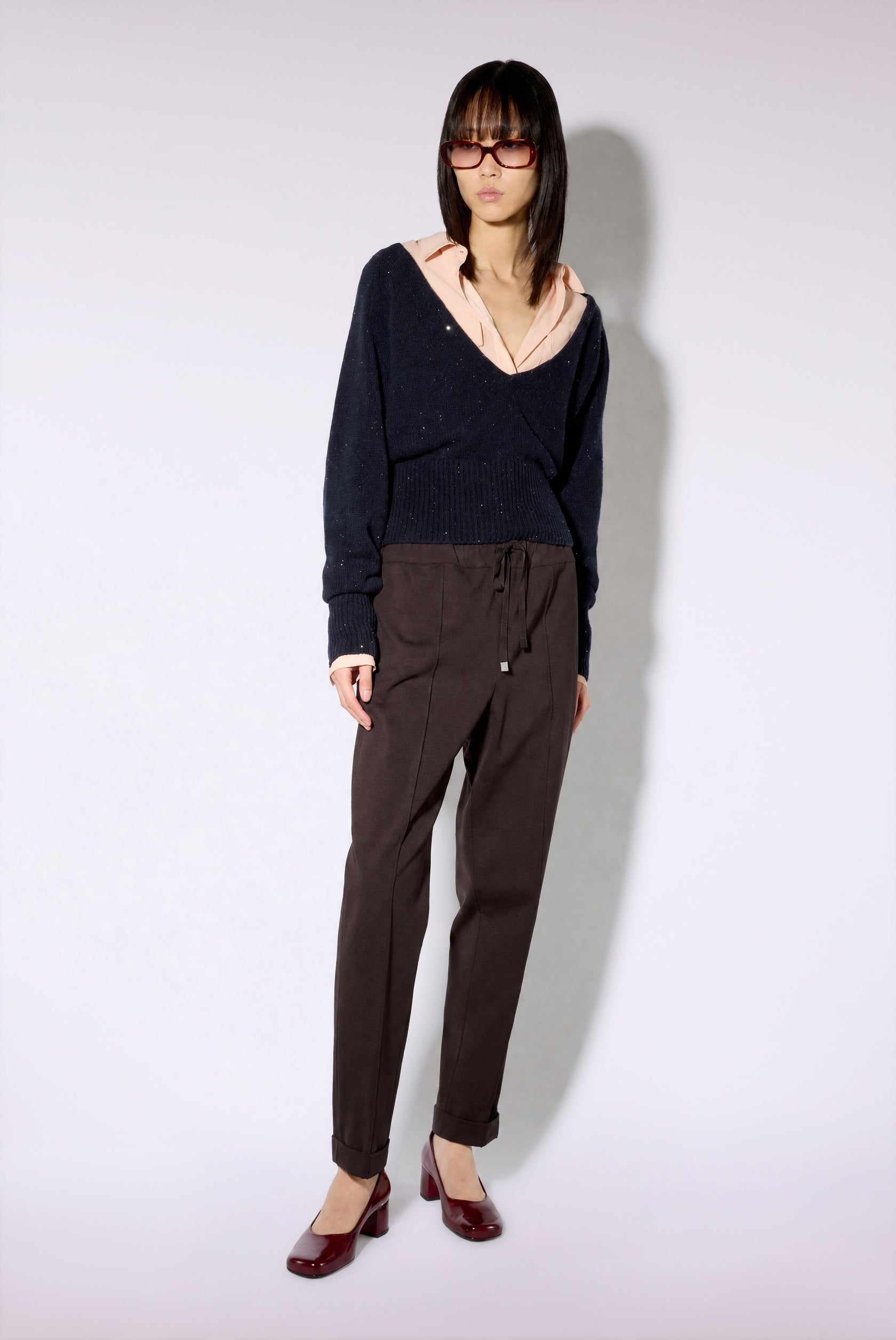 Liviana Conti Brian pantalon femme NOTTE