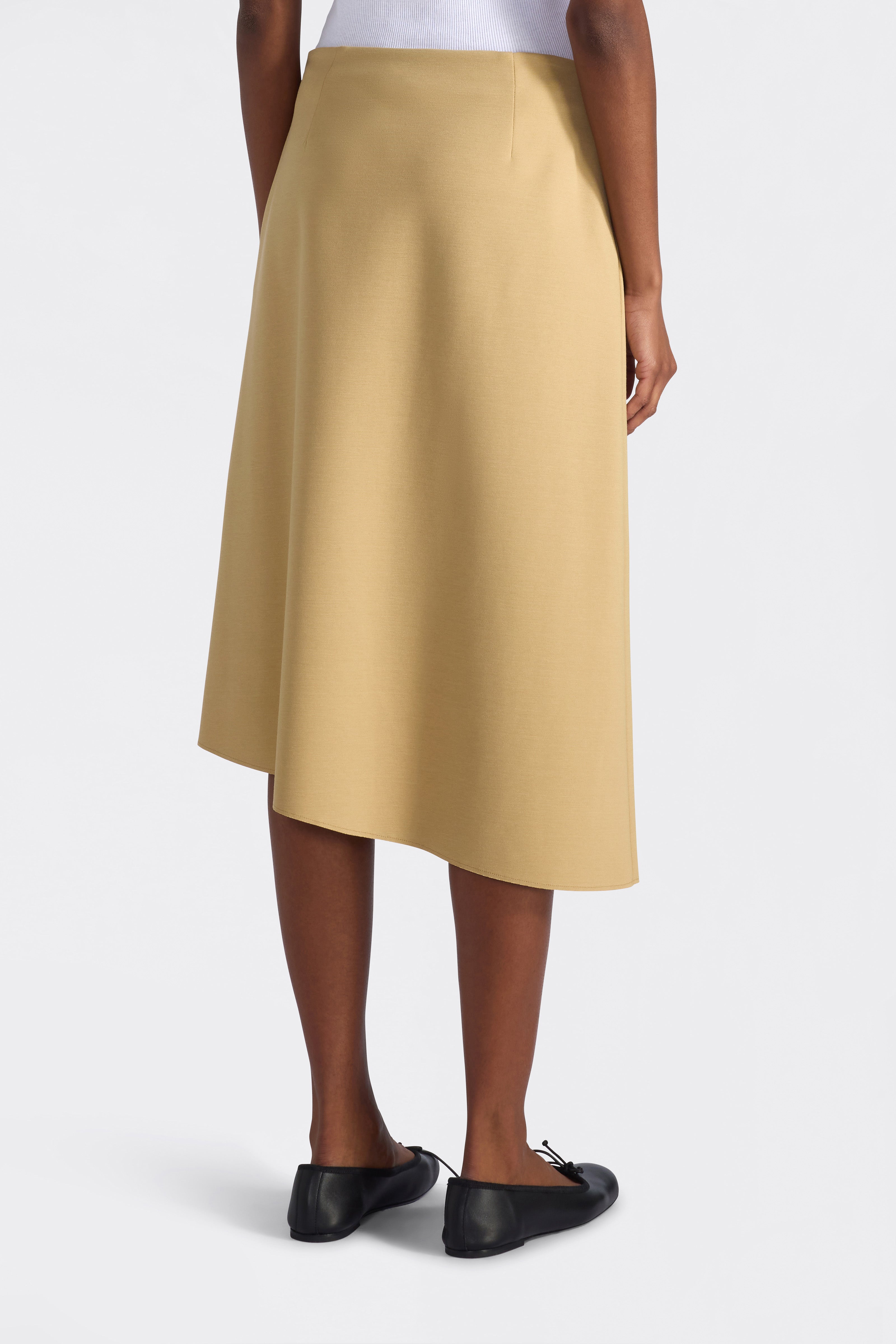 Liviana Conti Amira jupe asymétrique cumin