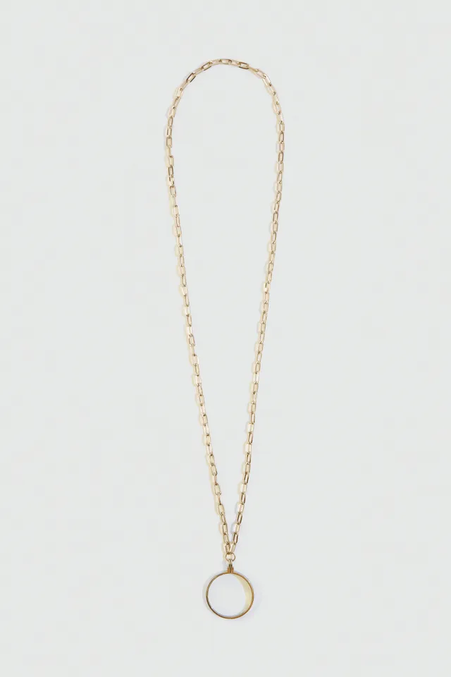 Liviana Conti Zaira collier long argenté pendentif