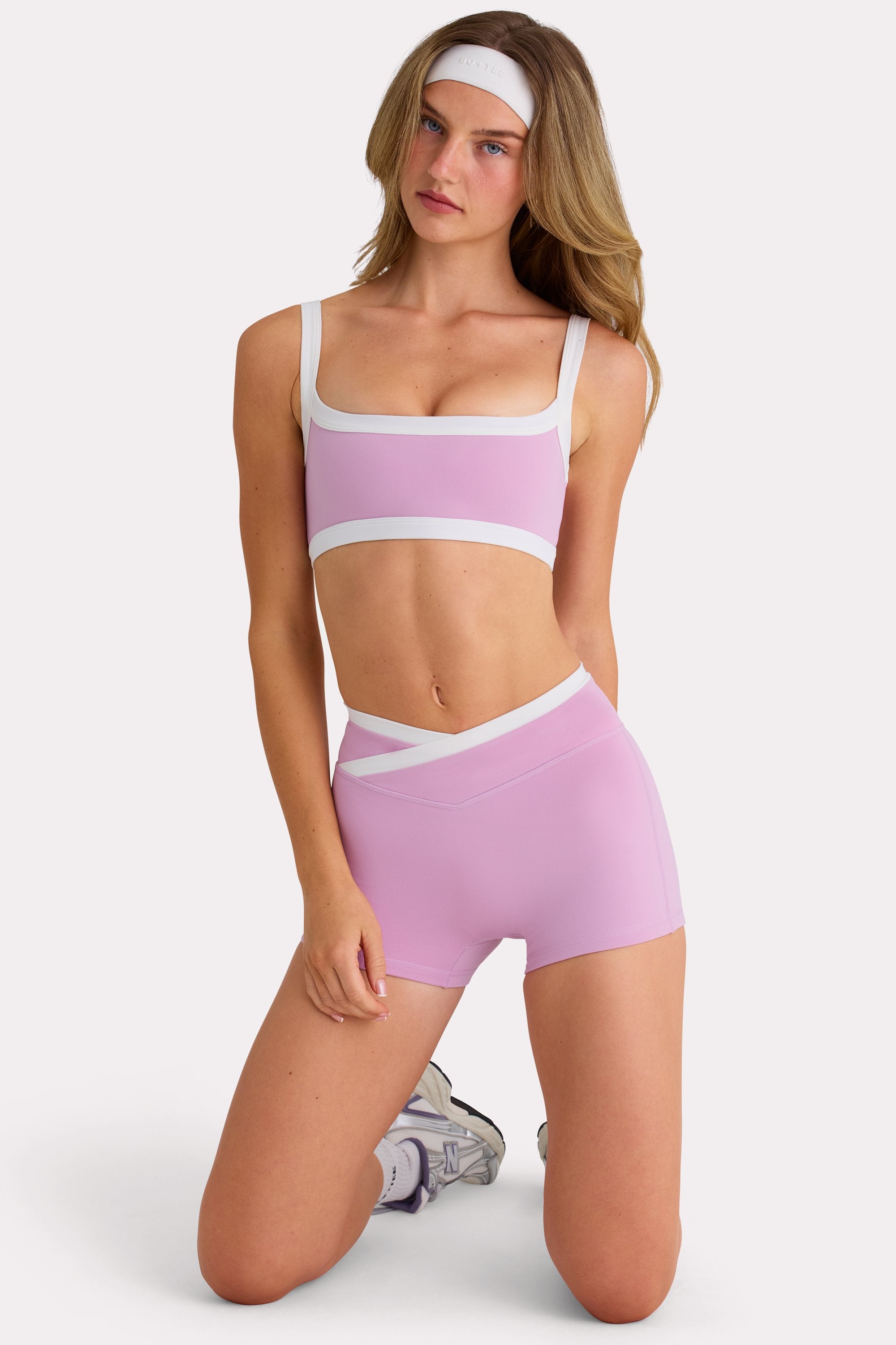 Oh Polly Bo+Tee brassière sport rose sweet