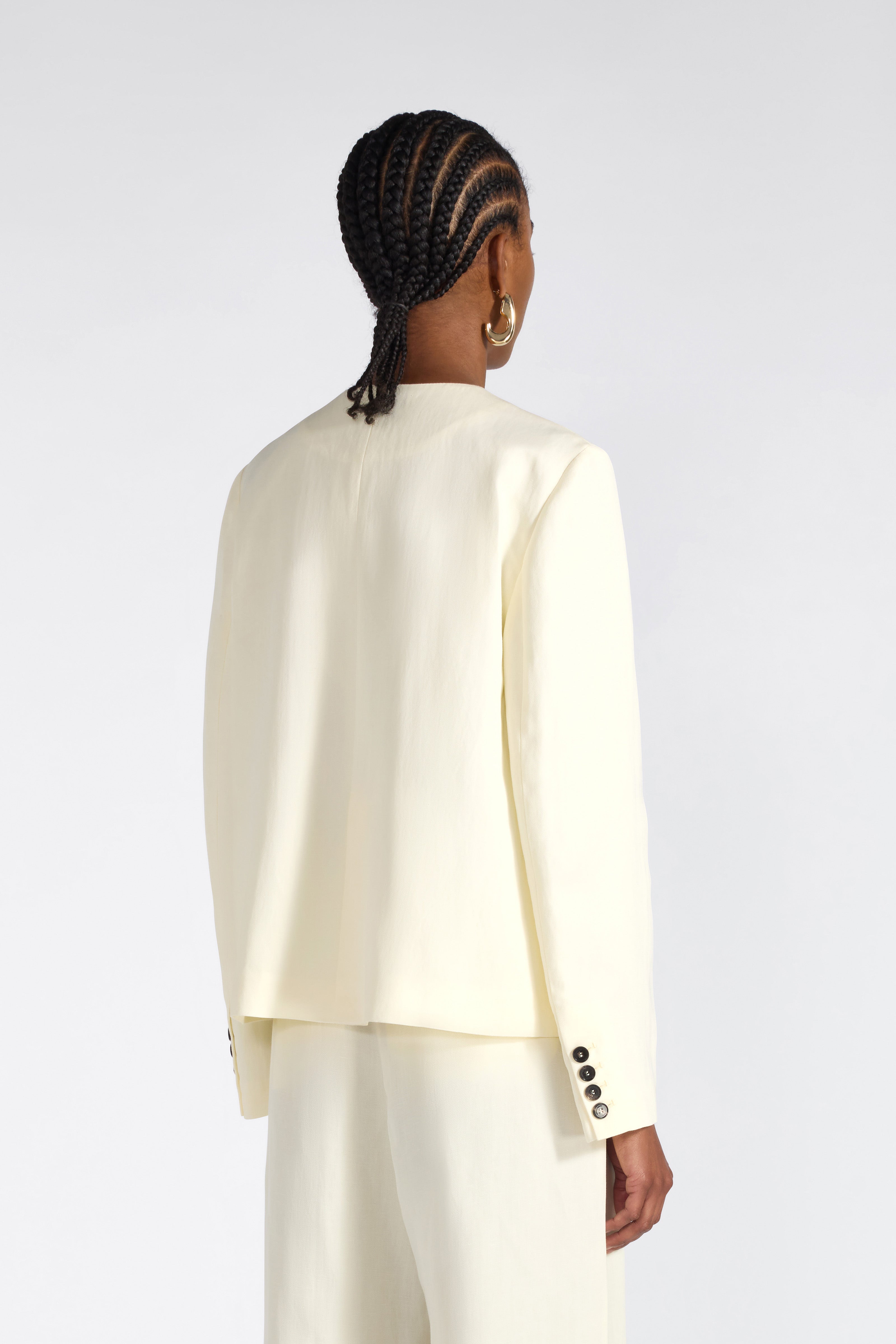 Liviana Conti Elliot veste blazer viscose-lin Polline