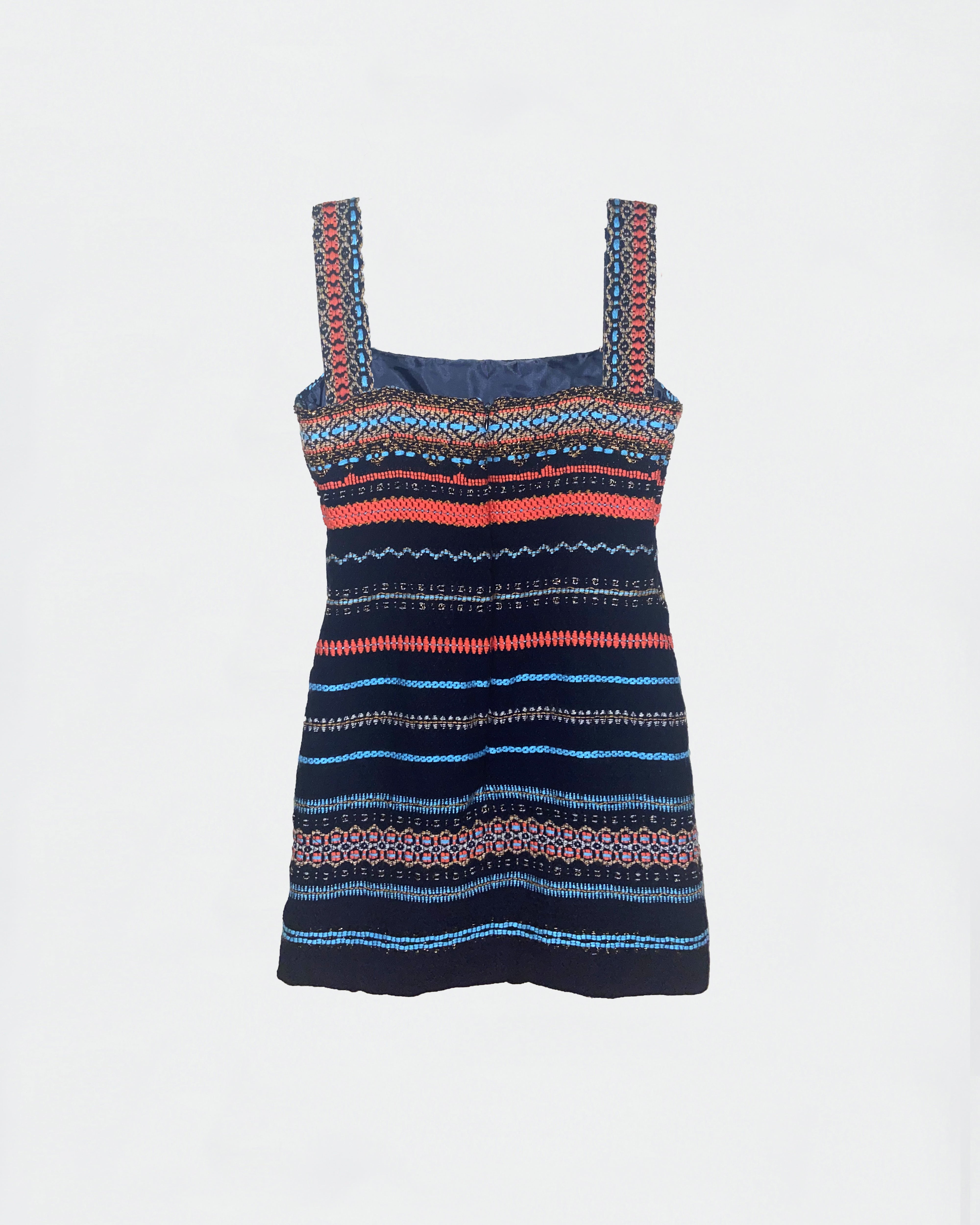 The Ethiquette Regine Dress Richelieu robe taille S tweed