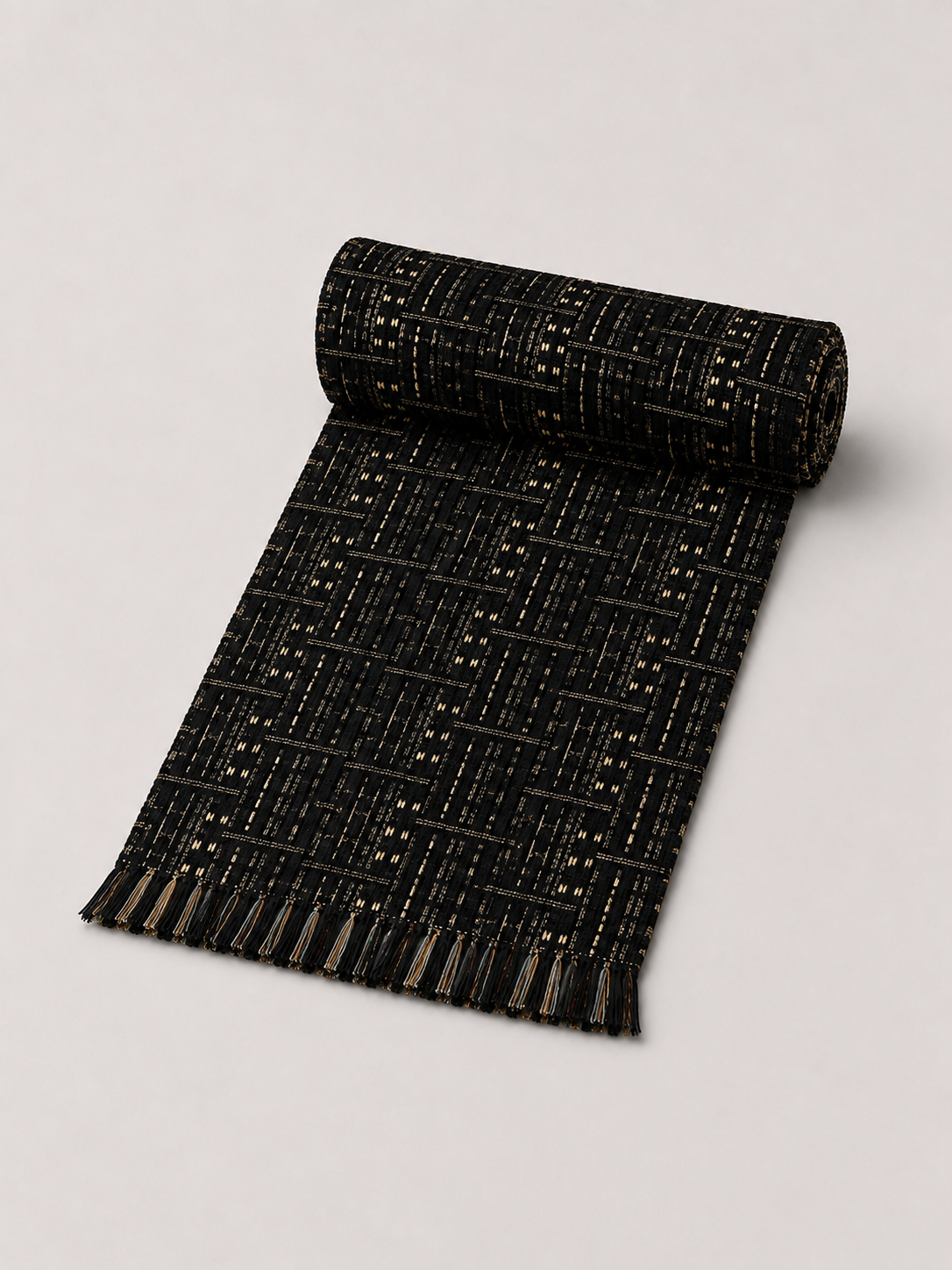 The Ethiquette Maison Chemin de Table Empyrée Tweed 40x180