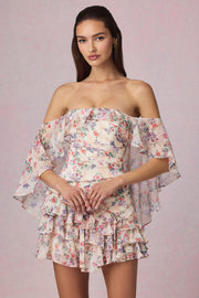 Oh Polly Birdie 13255 Robe Mini Primrose Fleurs Volants