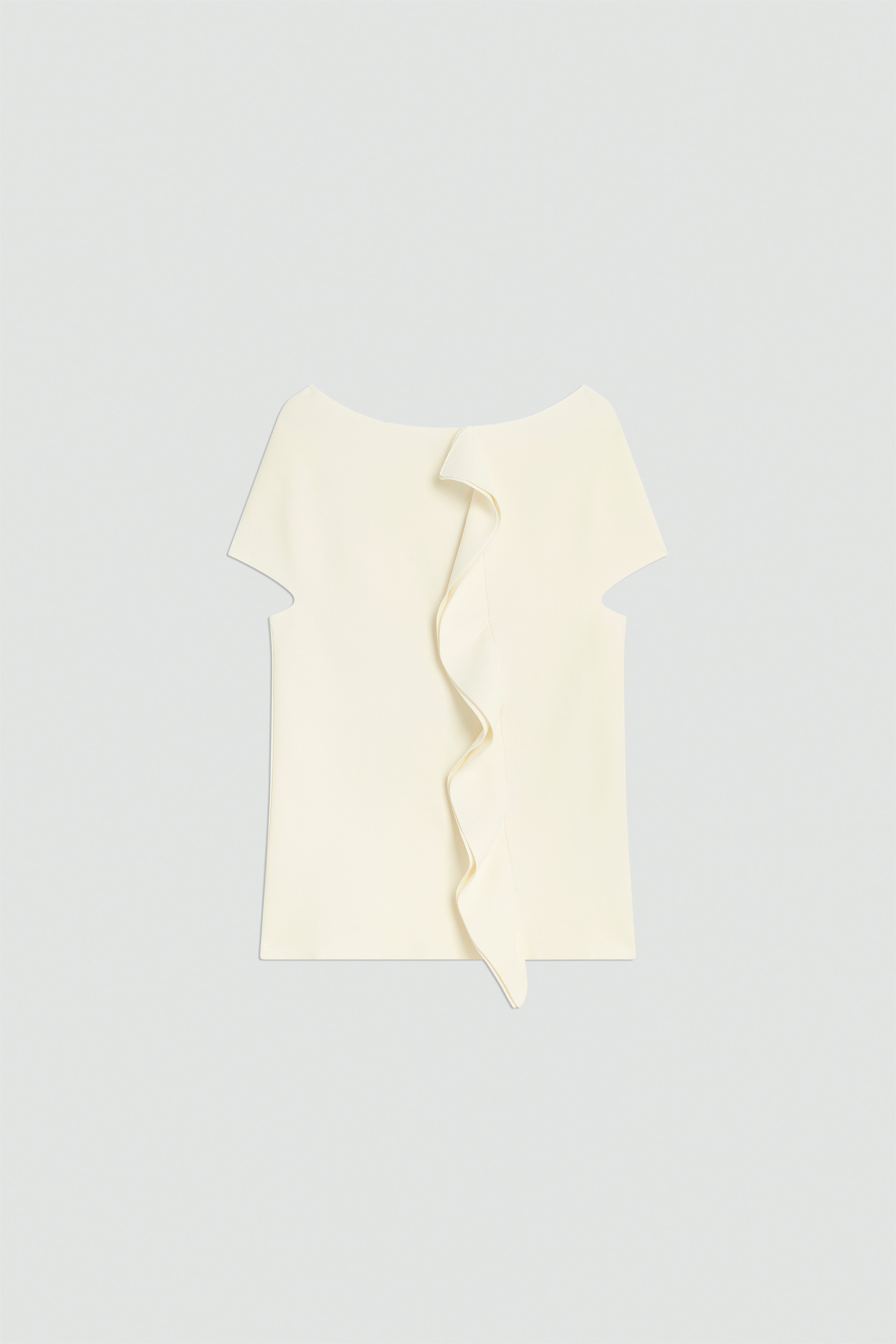 Liviana Conti Daisy pull noir viscose épaules nues