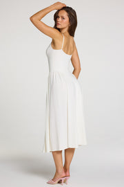 Oh Polly Livia 16102 robe blanche modale