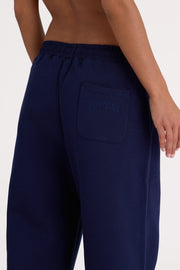Oh Polly BT02580 Pantalon Jogging Large Midnight Coton