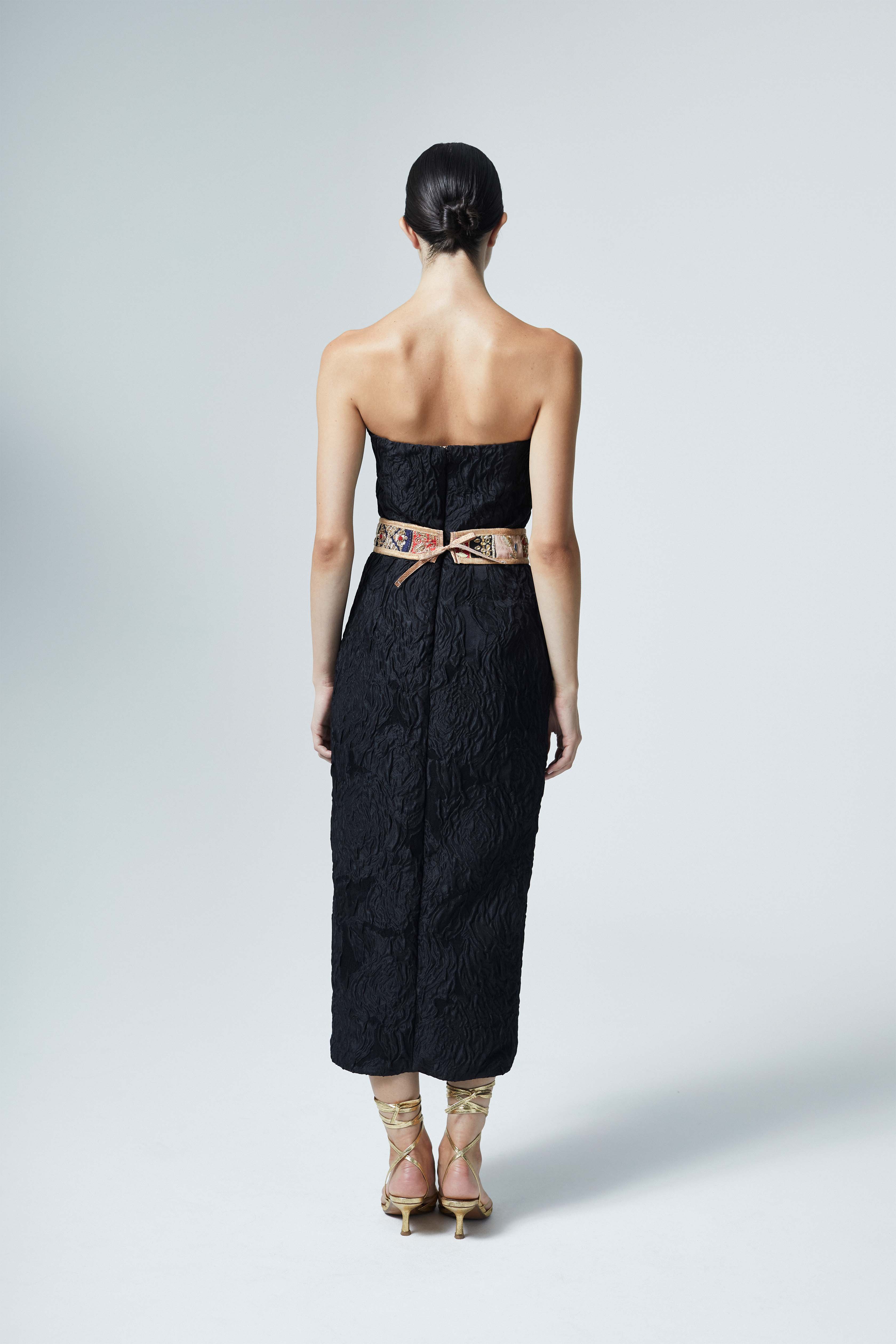 The Ethiquette Accessoires Jaipur Belt ceinture brodée