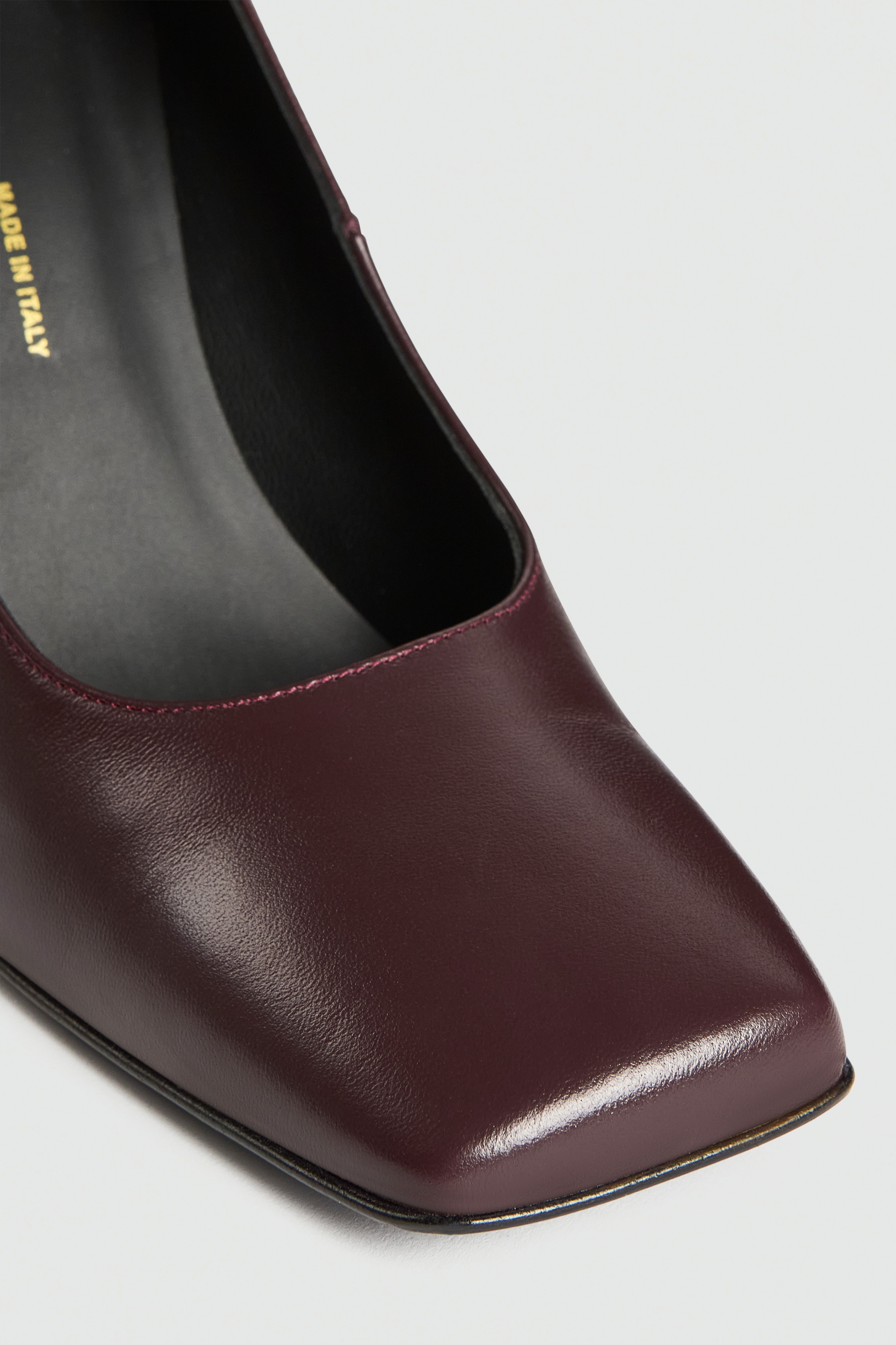 Liviana Conti Mindy escarpins burgundy cuir