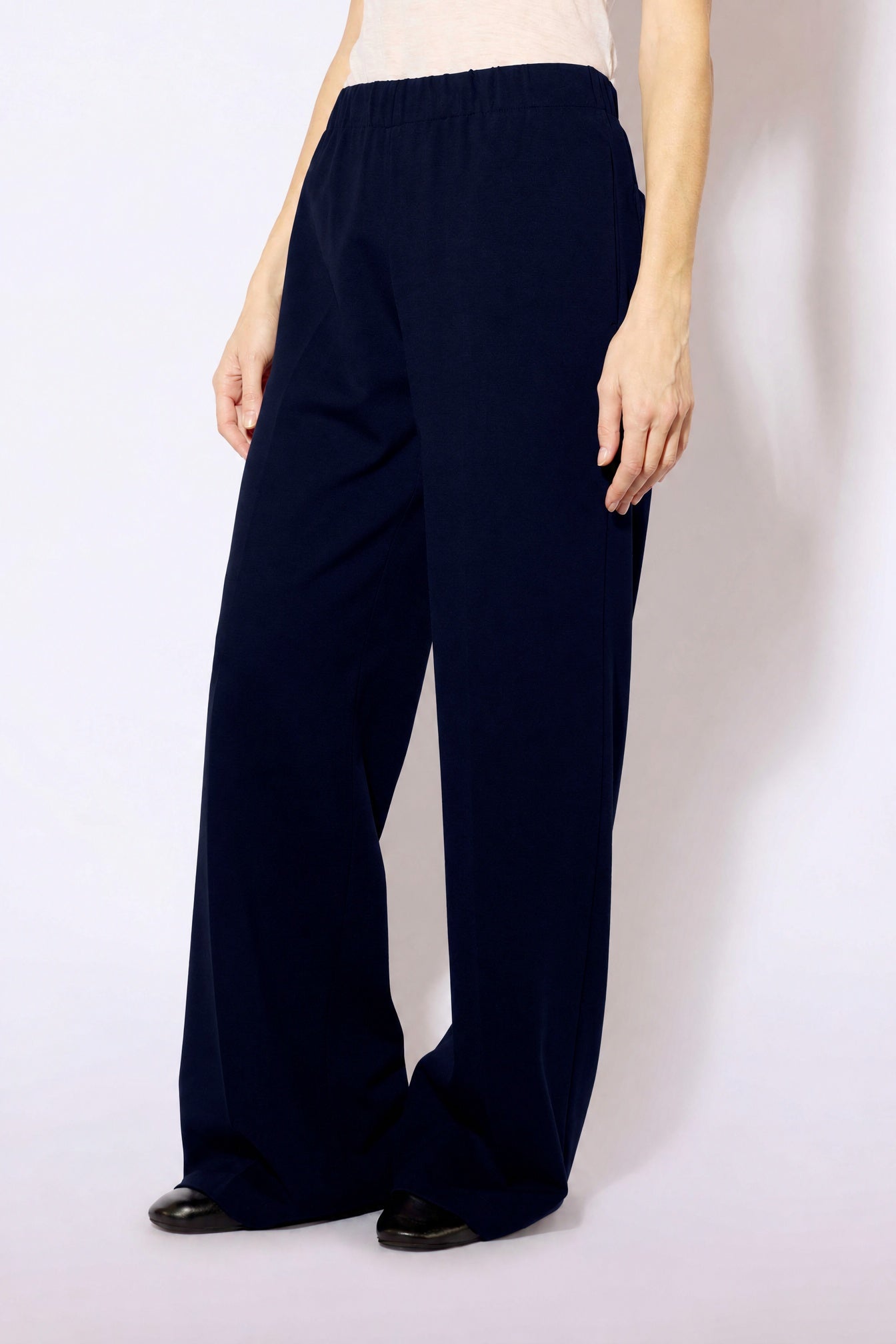 Liviana Conti Ethan pantalon palazzo myrtille 38