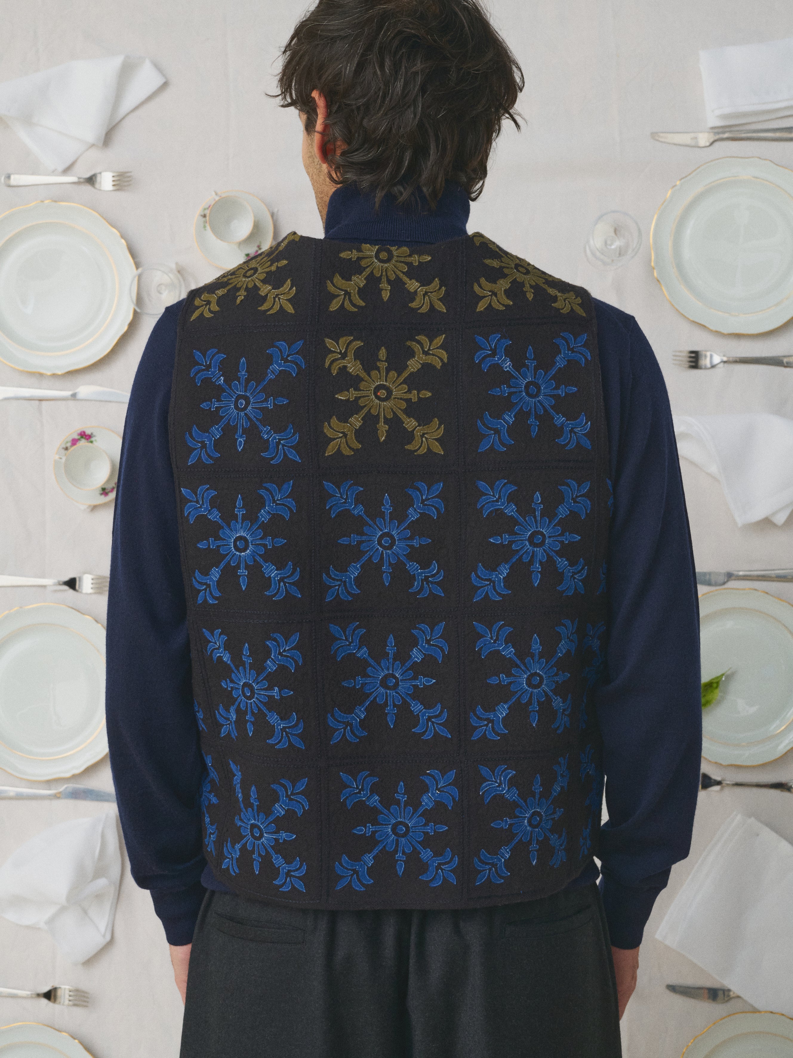 MII À Table Pima gilet homme La Vaisselle M-L