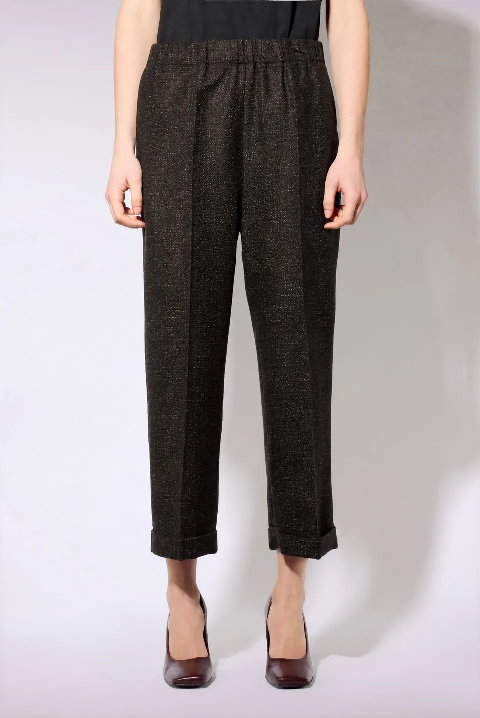 Liviana Conti Felipe pantalon maille bleu nuit 38-48