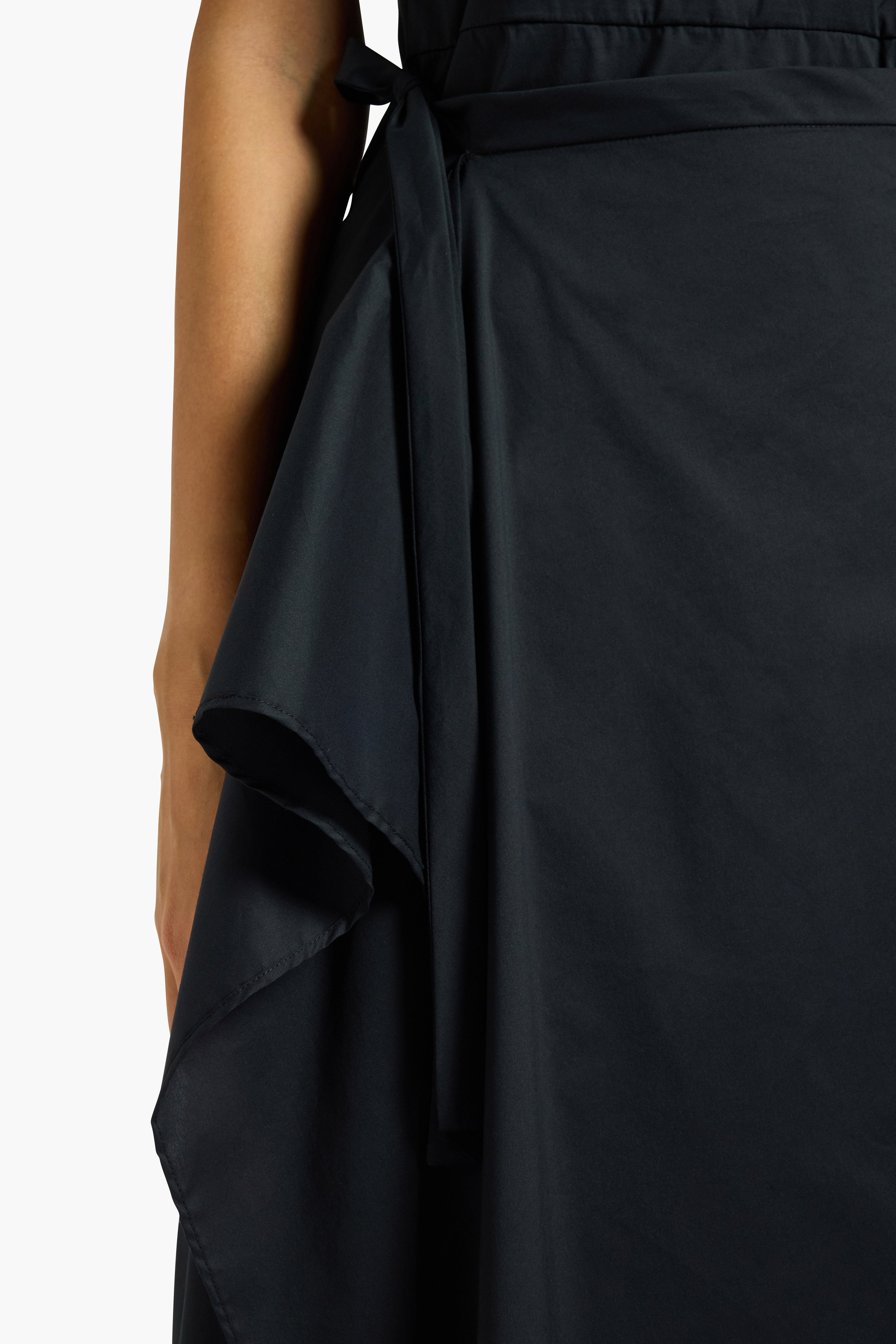 Liviana Conti Abiti Thalia robe noire popeline stretch 38-48
