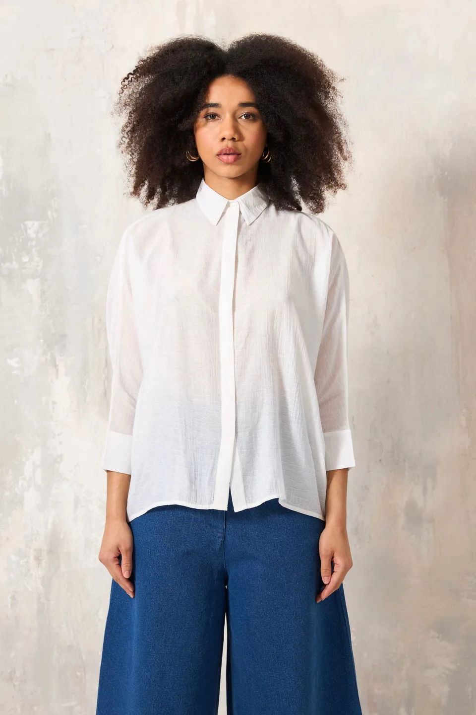 Chicosoleil Jany chemise blanche coton S