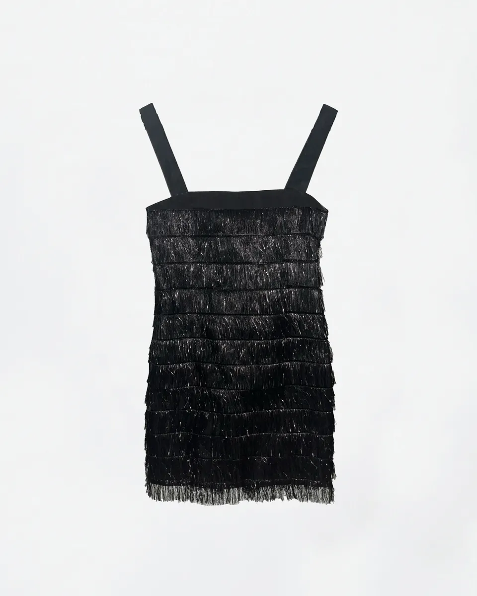 The Ethiquette Robes Regine Fantasy robe courte jacquard XS-XL