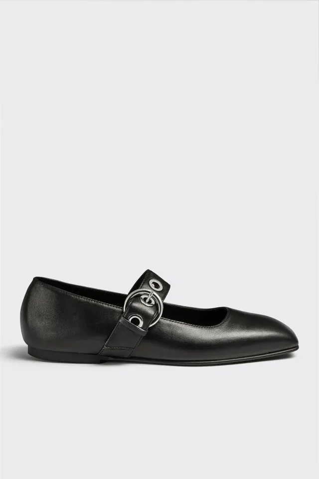 Liviana Conti Liza ballerine femme noir
