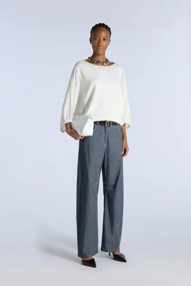 Liviana Conti Jenna pull manches 3/4 pomice viscose