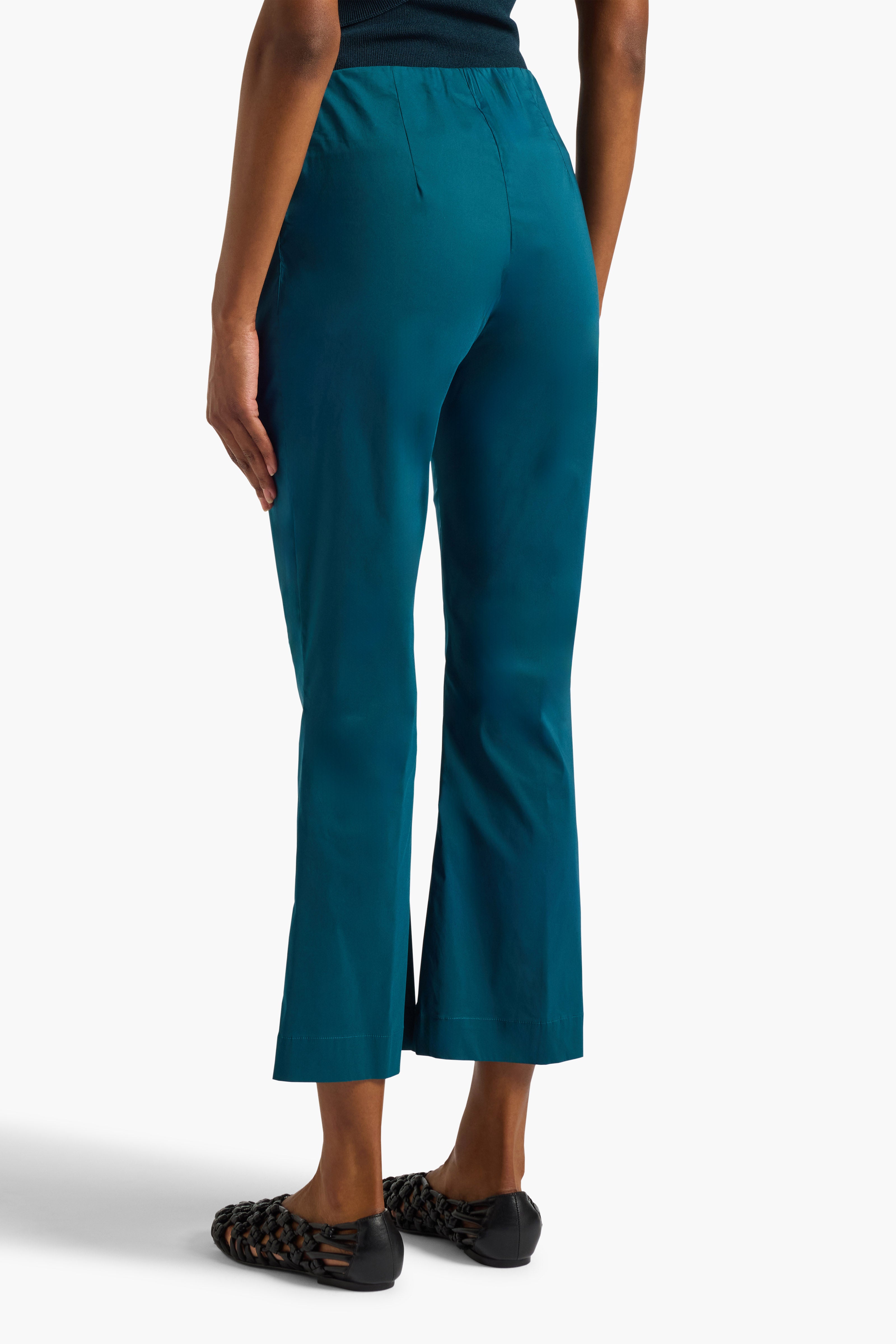 Liviana Conti Claudette pantalon noir coupe droite
