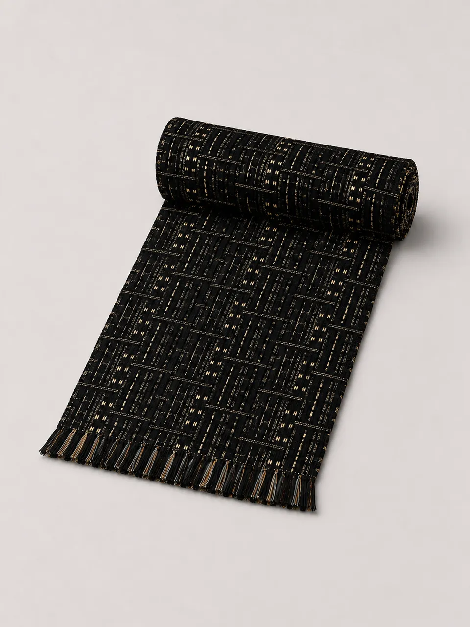 The Ethiquette Maison Chemin de Table Empyrée Tweed 40x180