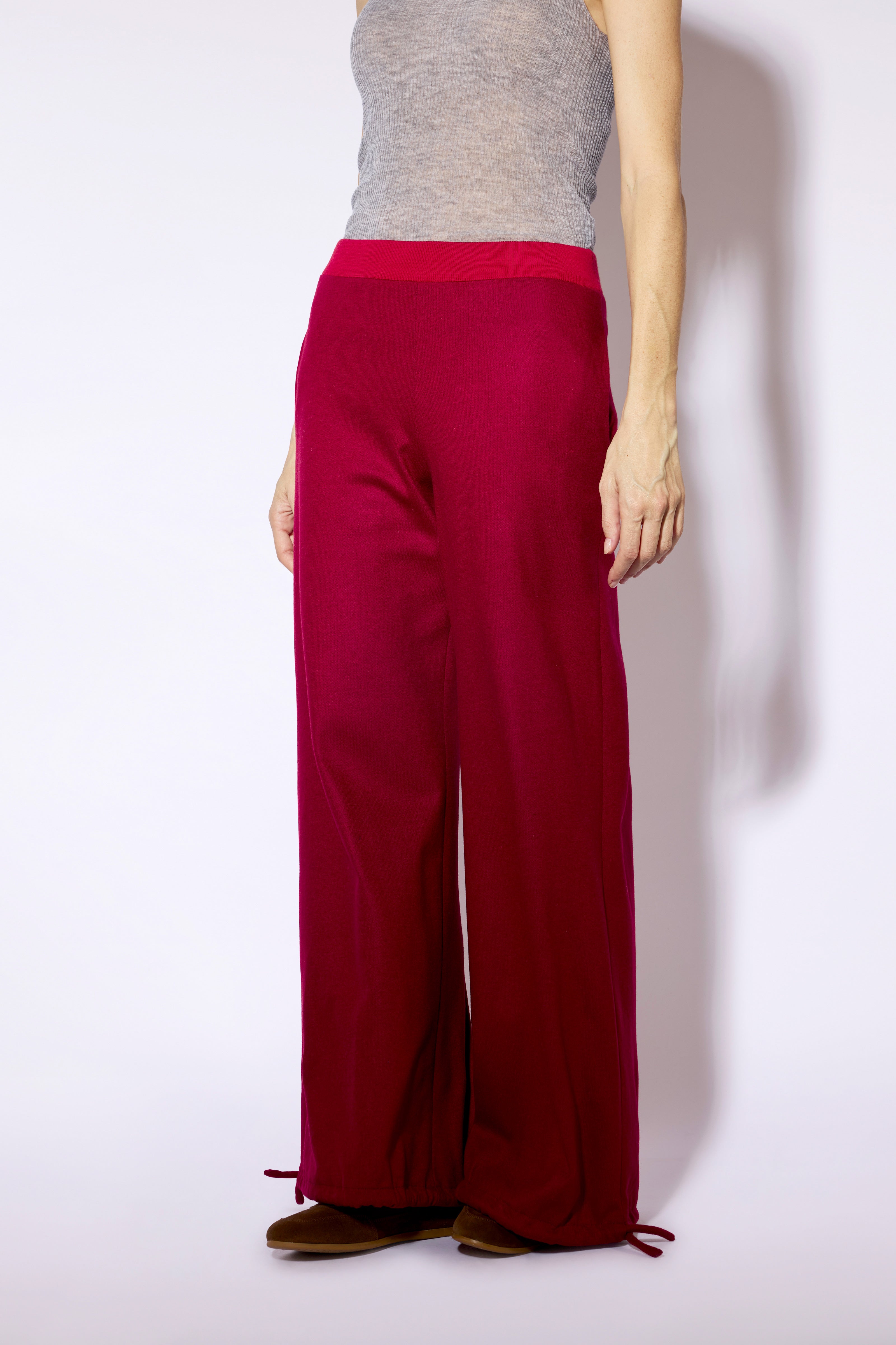 Liviana Conti Albert pantalon palazzo paprika