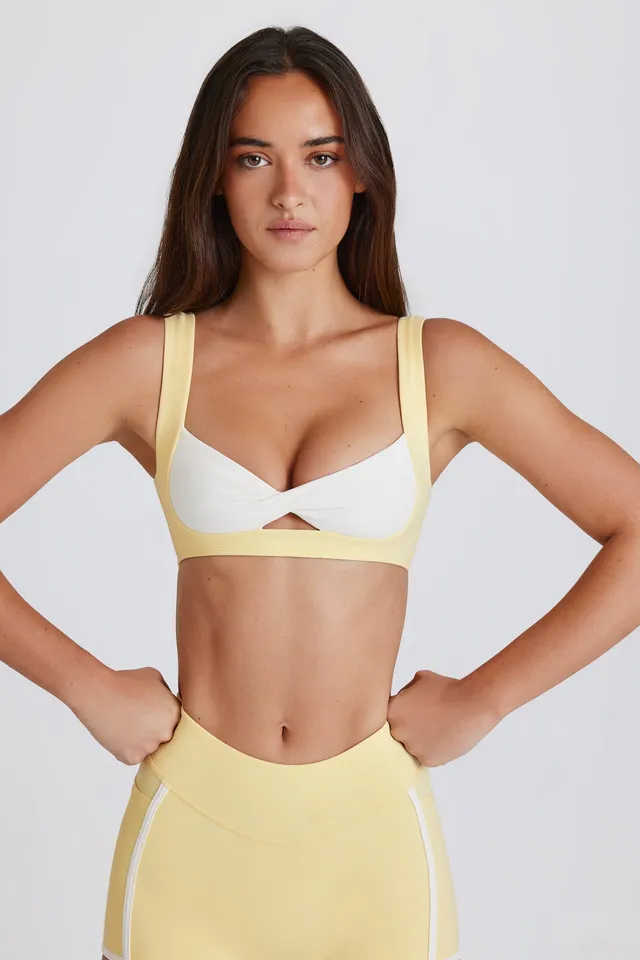 Oh Polly Bo+Tee BT2334 brassière sport citron twist