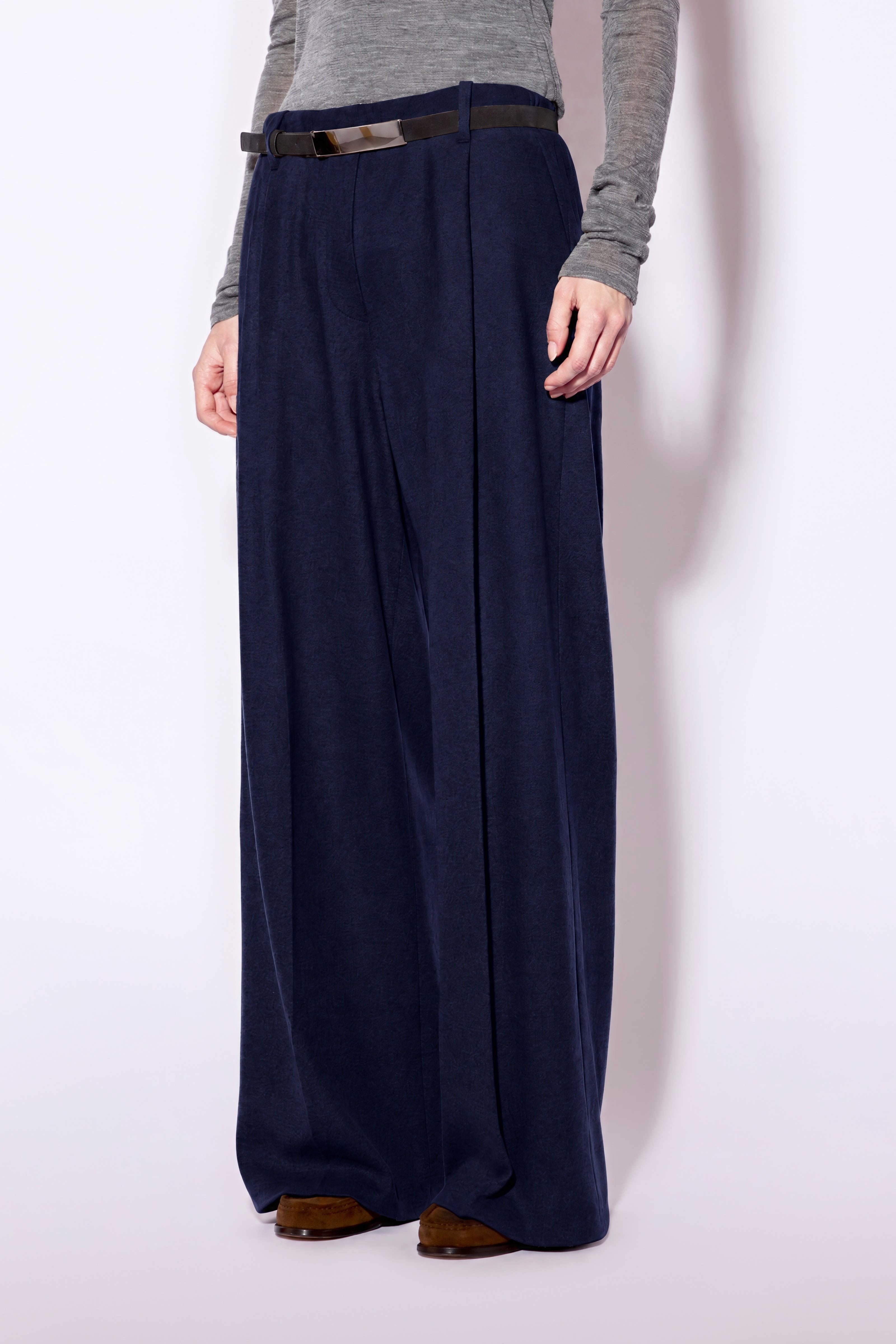 Liviana Conti Arthur pantalon palazzo marron