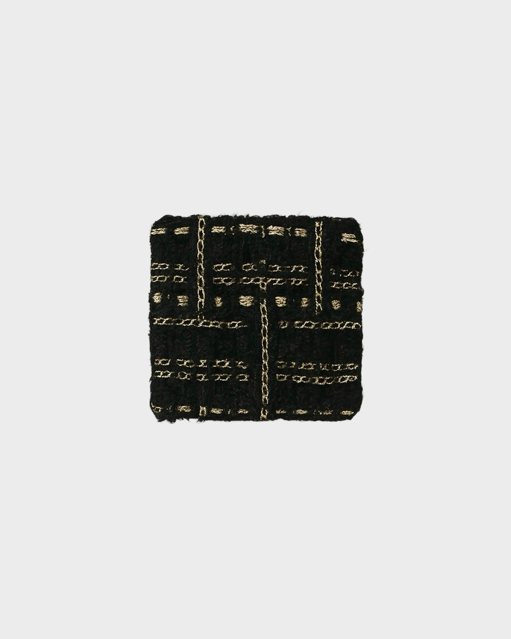 The Ethiquette Coaster Empyrée dessous verre tweed 10cm