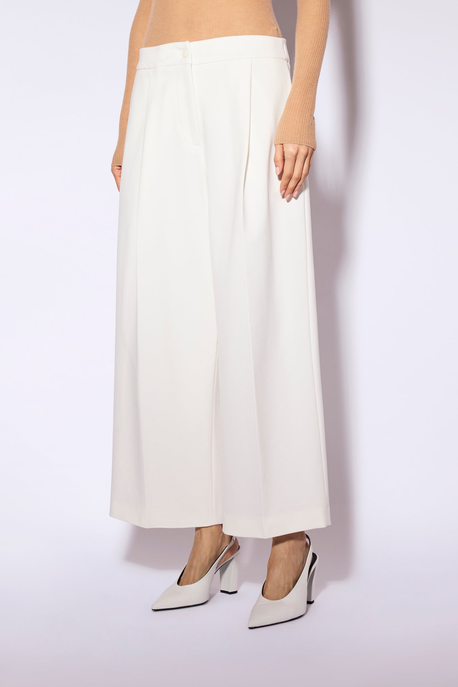 Liviana Conti Pantaloni Maxim pantalon large noir 38-48