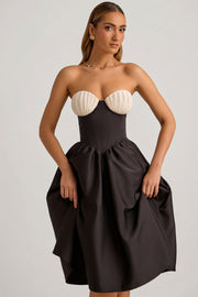 Oh Polly Dresses Gabrielle 12161 Robe Bustier Noir