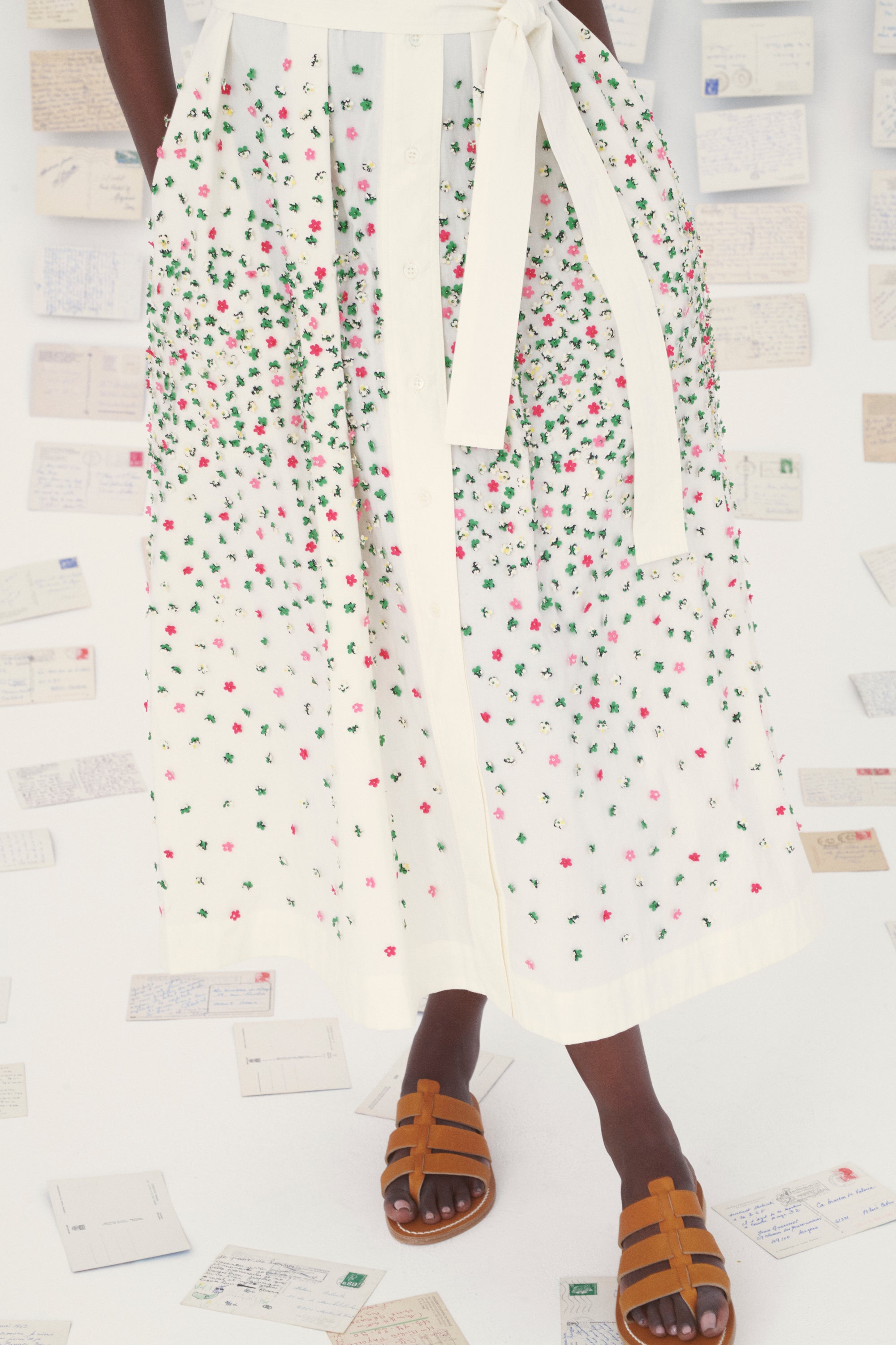 Mii en carte postale Robe Lauris La Provence robe fleurs XS-XL