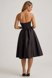 Oh Polly Dresses Gabrielle 12161 Robe Bustier Noir