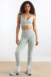 Oh Polly Super Sculpt BT0689 legging gris ice grey respirant