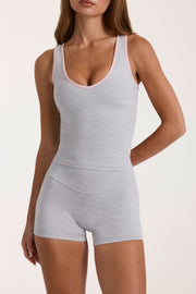 Oh Polly Bo+Tee BT11312 débardeur sport gris chiné