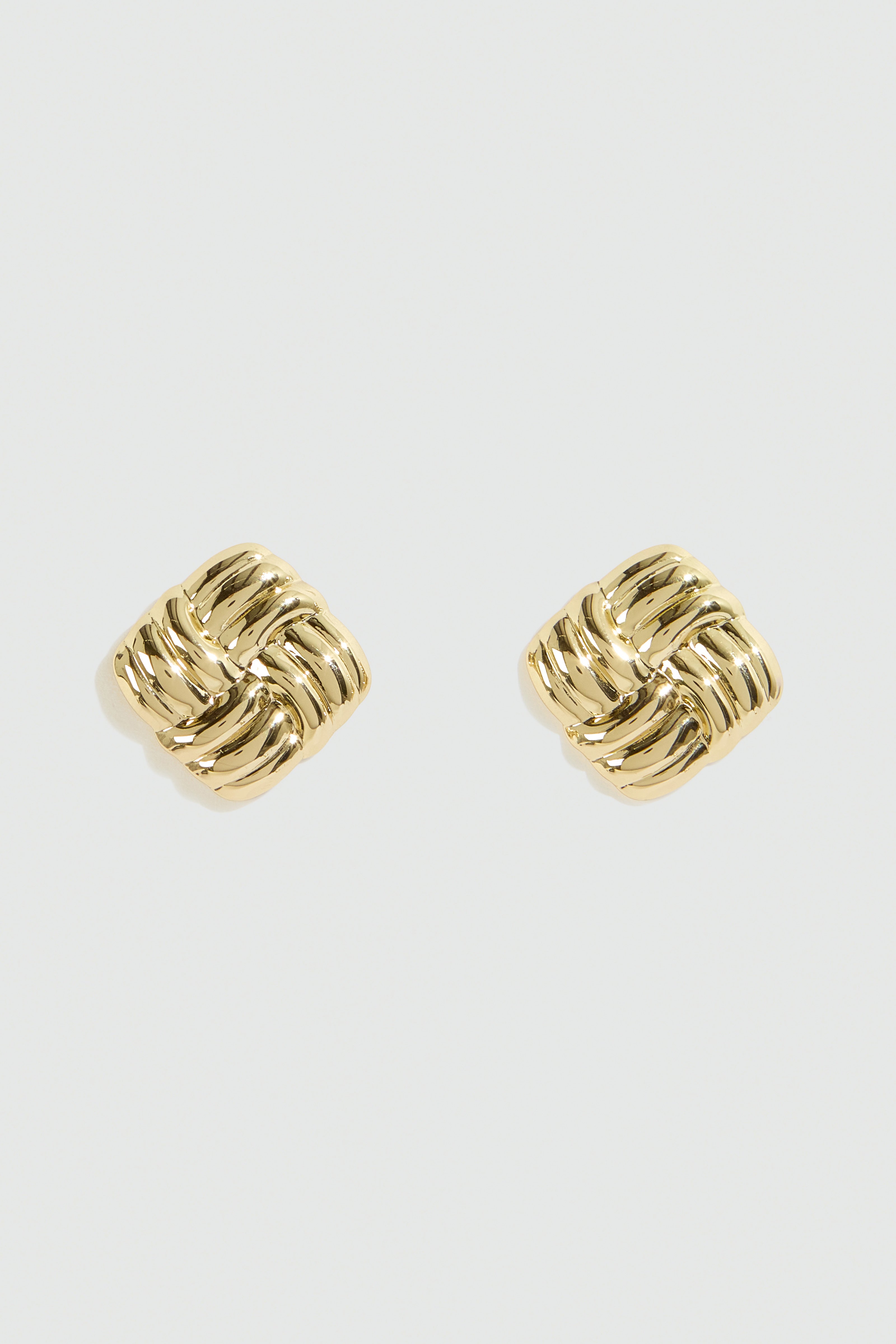 Liviana Conti Meris boucles d'oreilles doré entrelacé