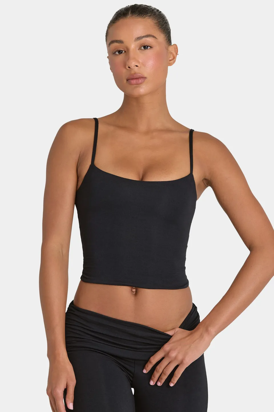 Oh Polly ButterCloud top court noir double couche