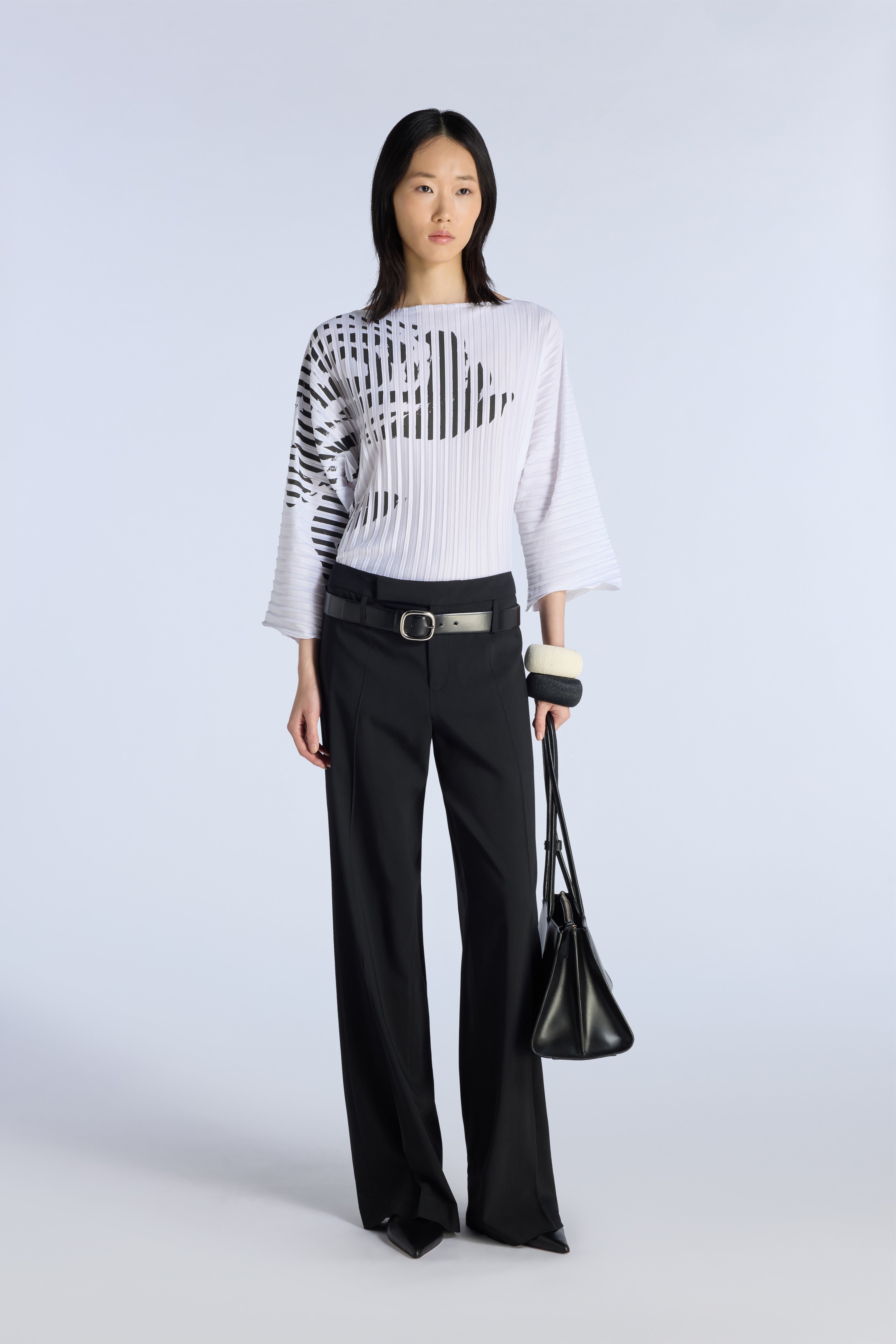 Liviana Conti Cooper pantalon droit noir 42