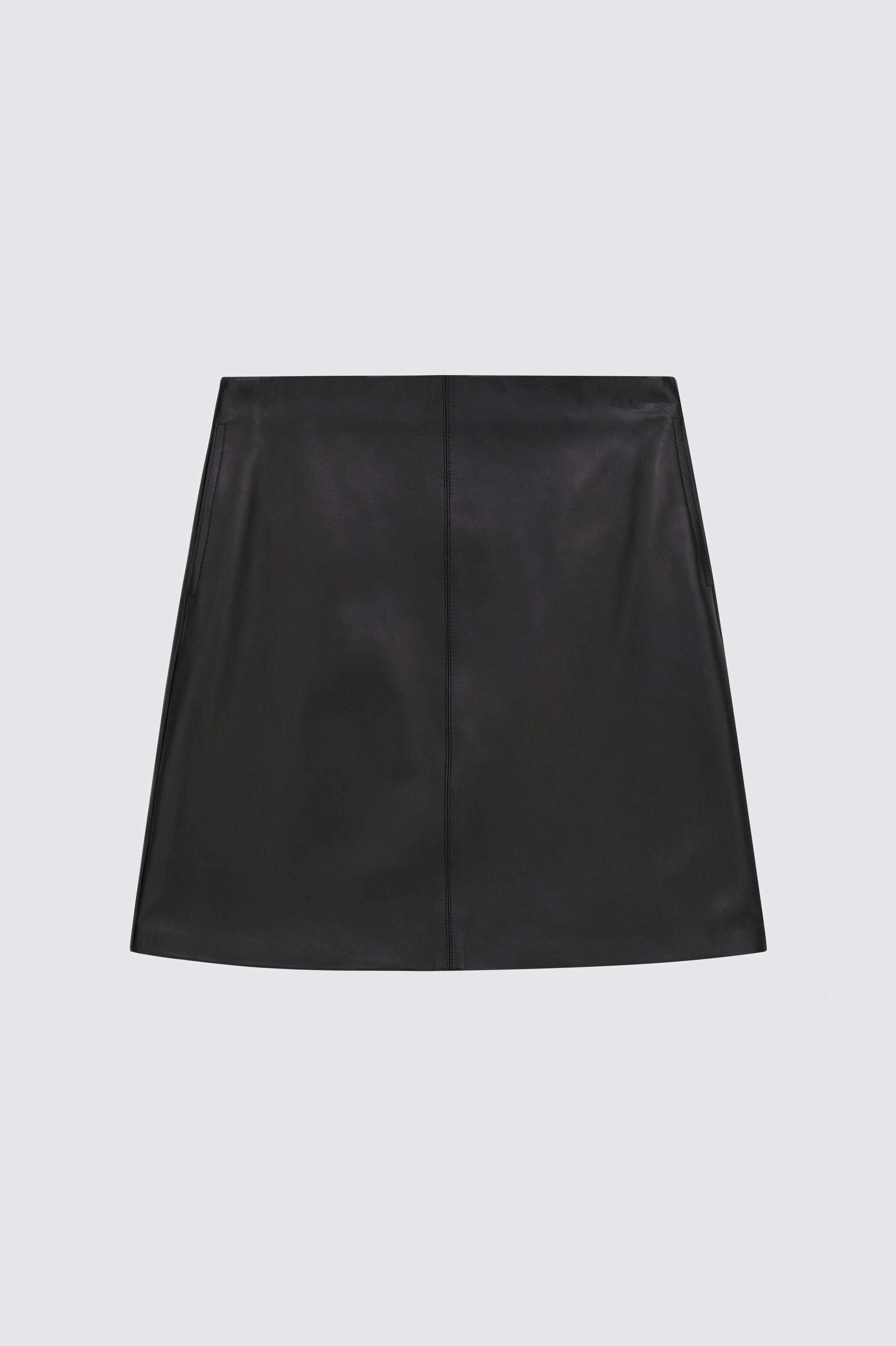 Liviana Conti Fabienne mini jupe cuir noir
