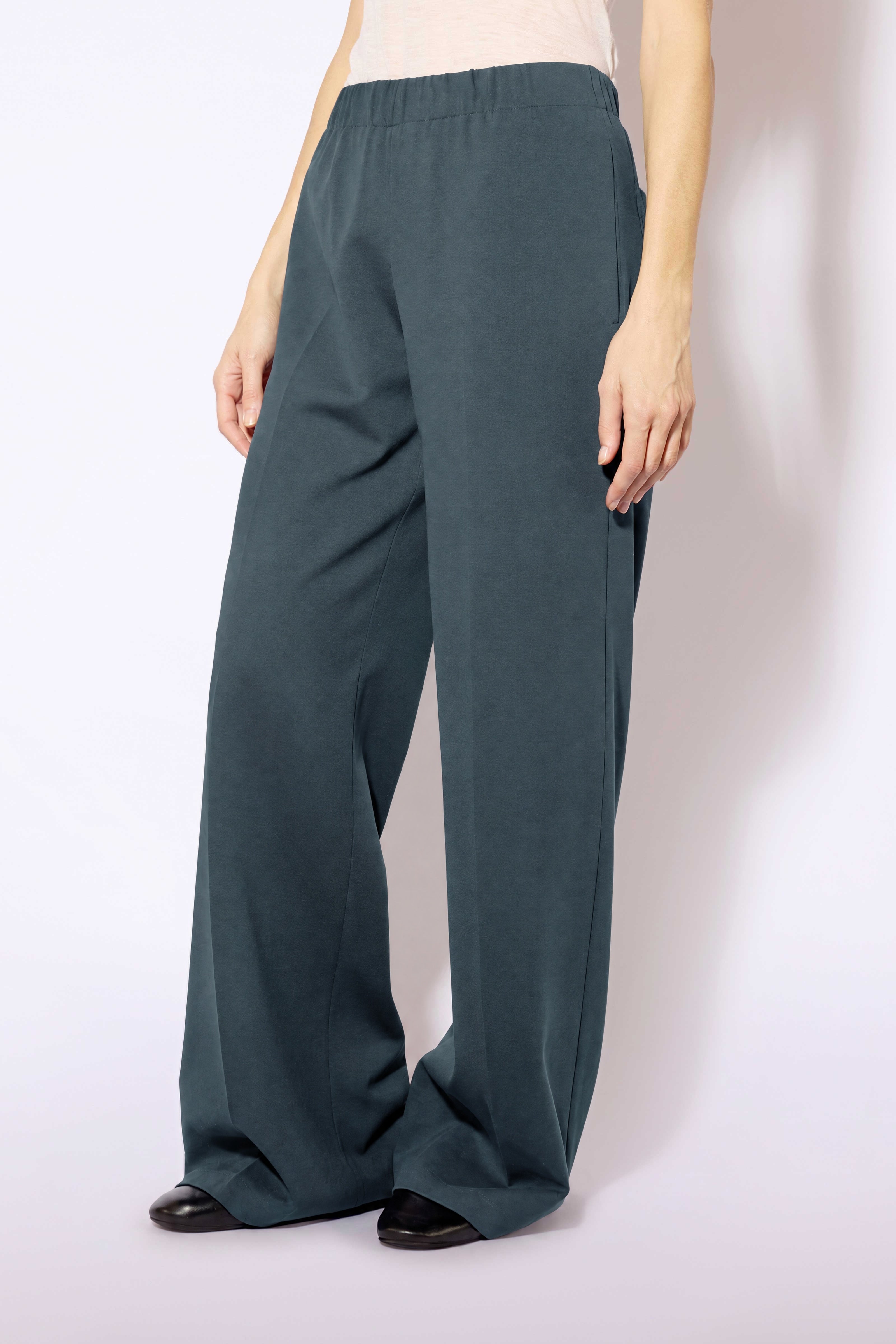 Liviana Conti Ethan pantalon palazzo myrtille 38
