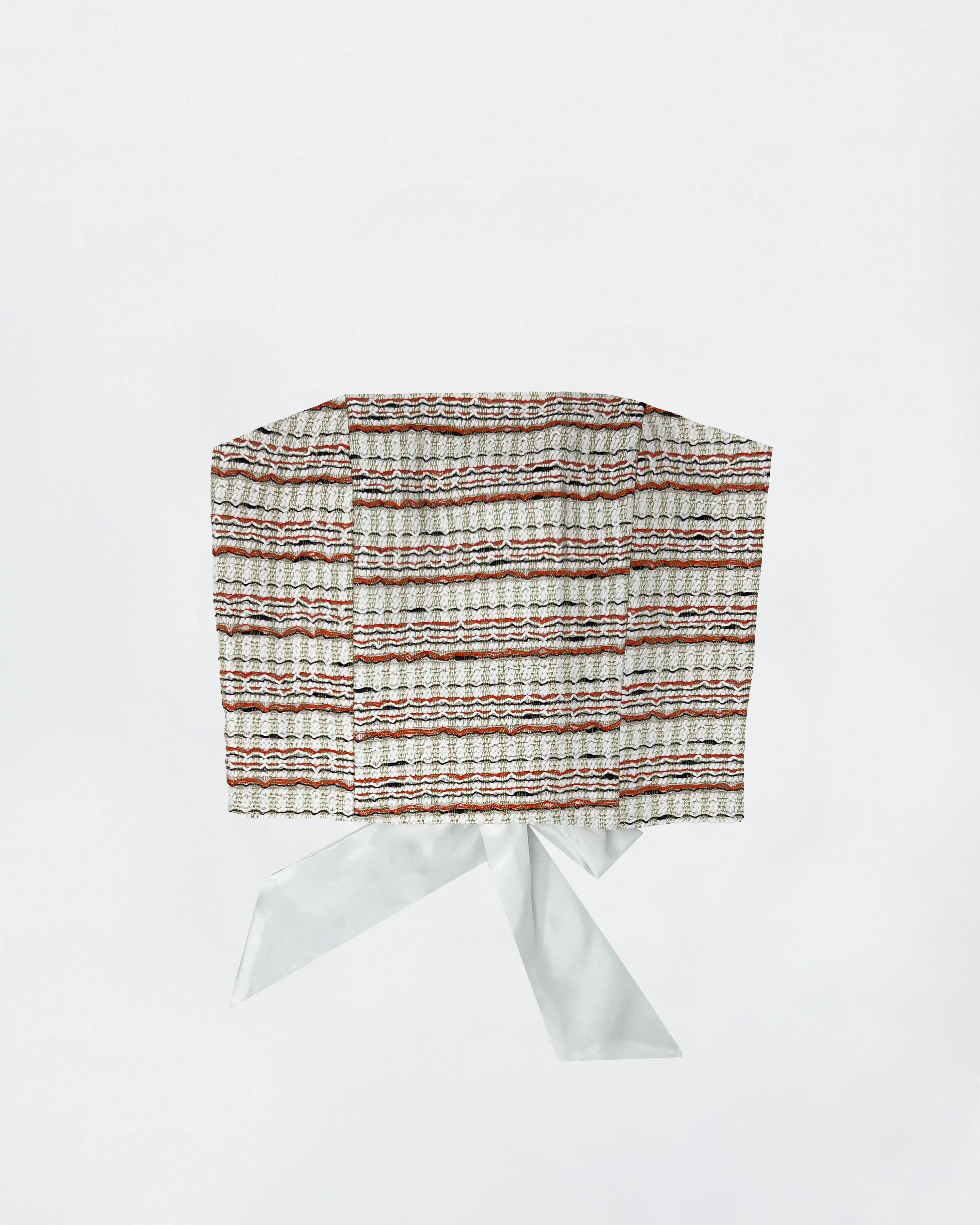 The Ethiquette Coco Hemera bustier tweed taille M