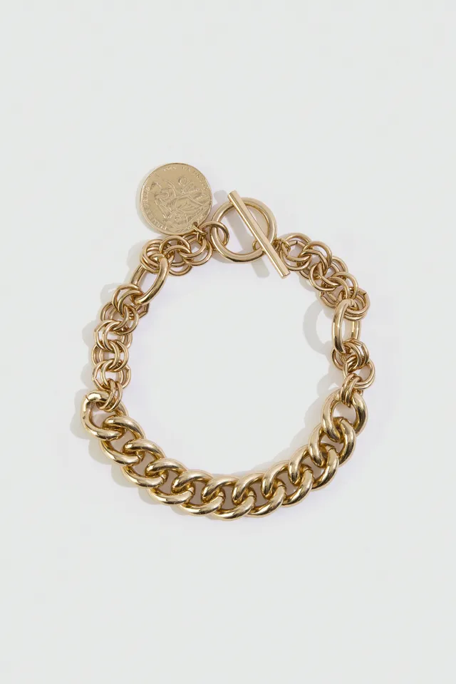 Liviana Conti Athena collier doré médaille
