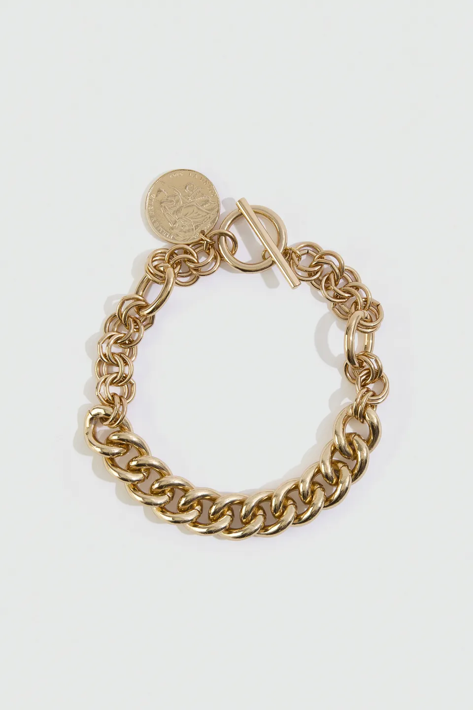 Liviana Conti Athena collier doré médaille