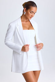 Oh Polly Coats & Jackets blazer oversize blanc Edessa