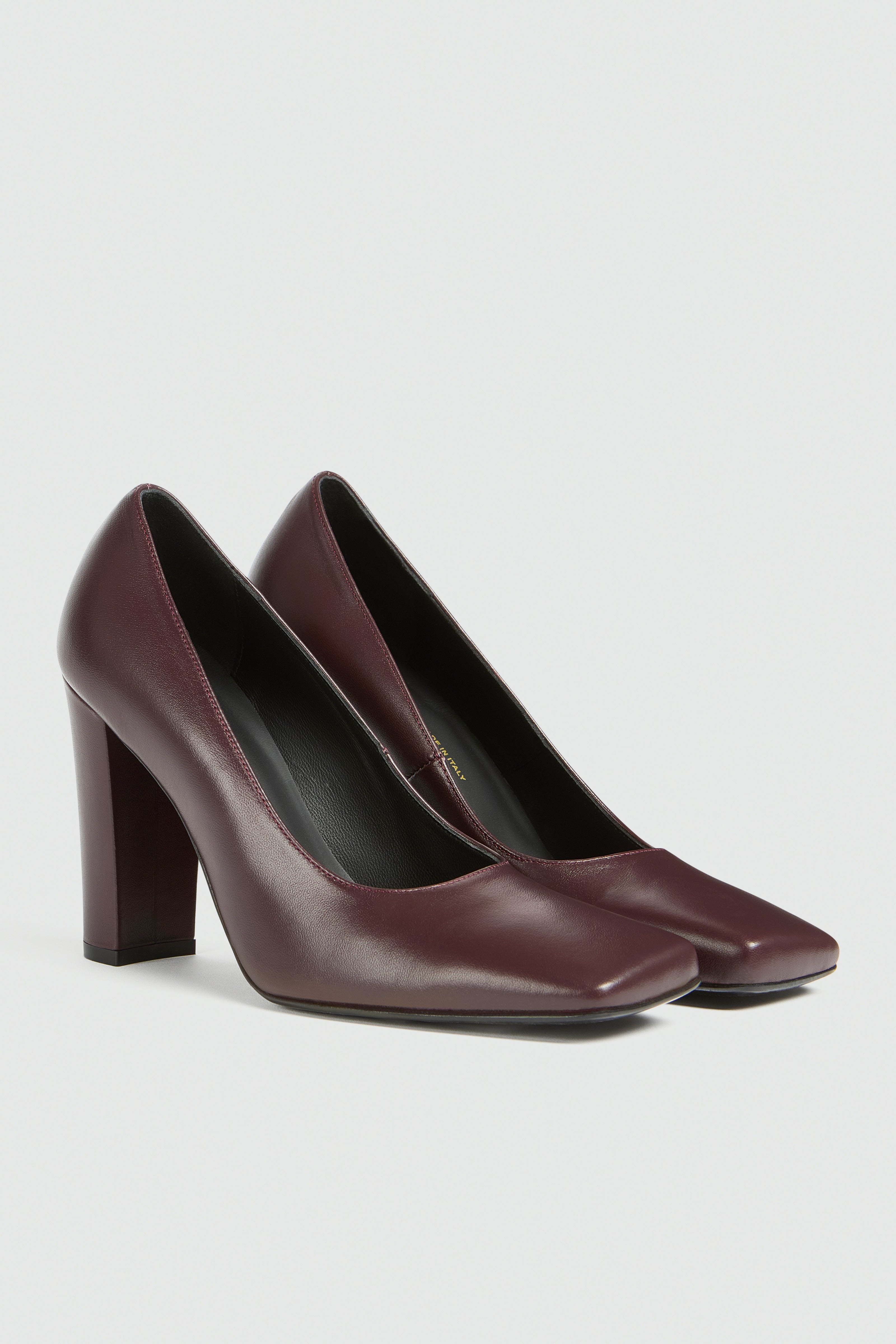Liviana Conti Mindy escarpins burgundy cuir