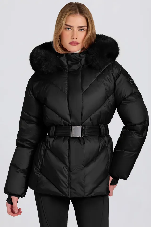 Oh Polly BT2390 veste ski noire imperméable 18k