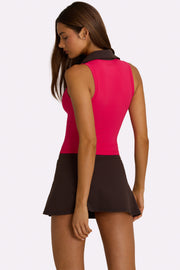 Oh Polly Bo+Tee Mini Jupeshort Truffle Respirant