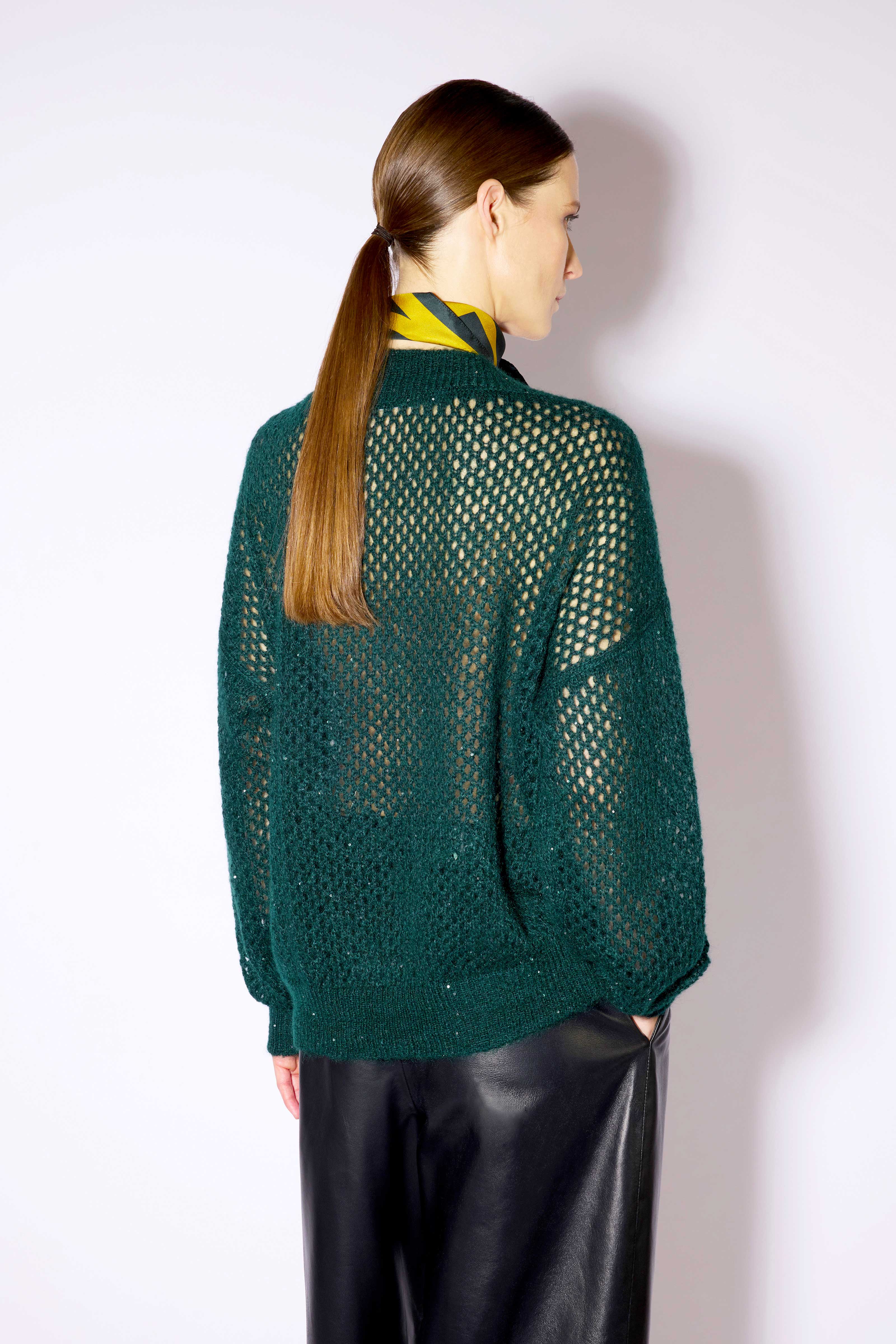 Liviana Conti Maglieria Marion pull Eden XS mohair