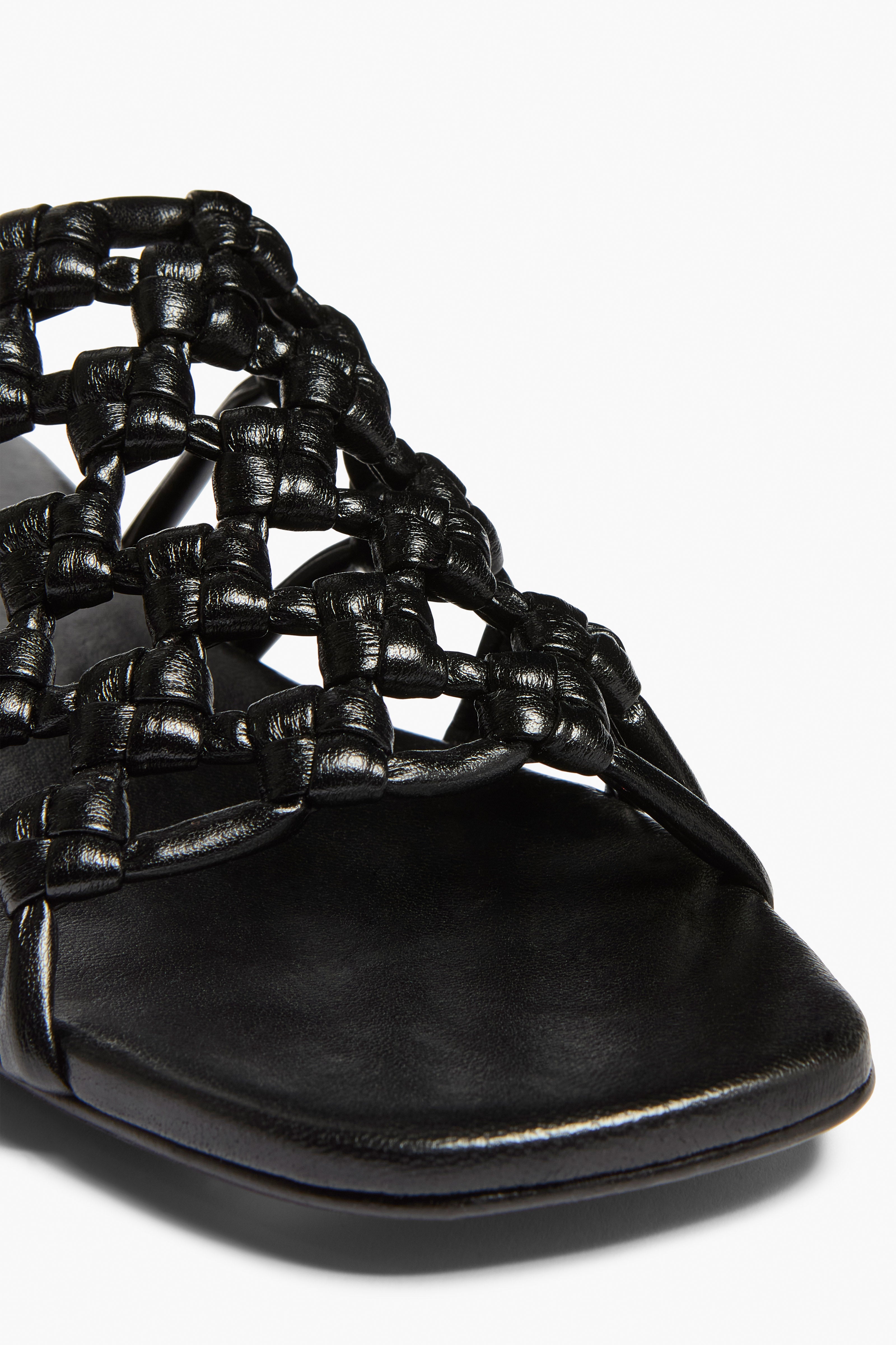 Liviana Conti Calzature Olivia mules noires plates vegan 36-41