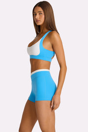 Oh Polly Bo+Tee brassière sport bleu électrique maintien fort
