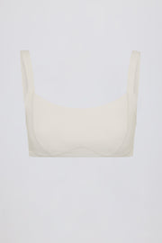 Oh Polly Bo+Tee brassière sport avoine maintien léger